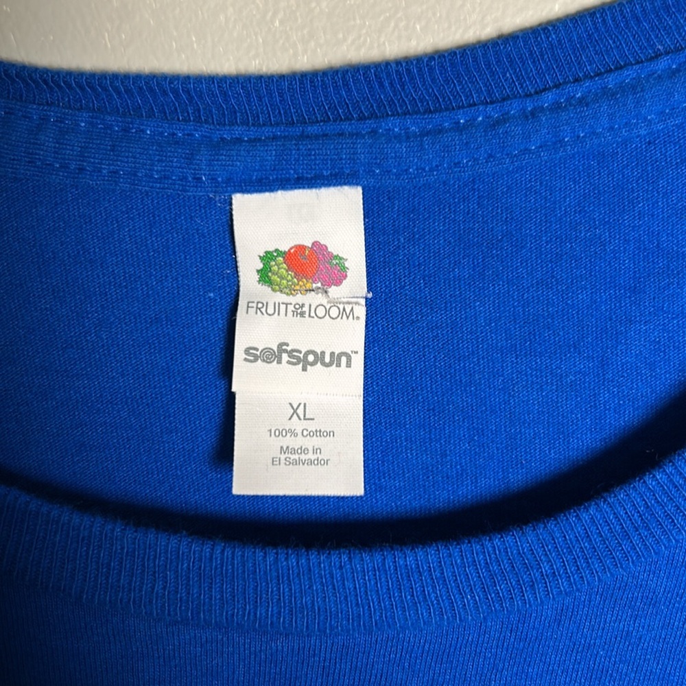 Indiana State University Sycamores Blue Fruit of the Loom T-Shirt Size XL - Picture 3 of 8